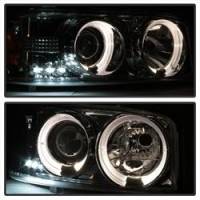 Spyder Auto - Spyder GMC Sierra 1500/2500/3500 99-06 Projector Headlights LED Halo LED Chrome PRO-YD-CDE00-HL-C - Image 2