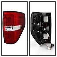 Spyder Auto - Spyder 09-14 Ford F150 V2 Light Bar LED Tail Lights - Red Clear (ALT-YD-FF15009V2-LBLED-RC) - Image 2