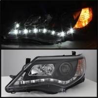 Spyder Auto - Spyder Toyota Camry 12-14 Projector Headlights DRL Blk High 9005 (Not Included PRO-YD-TCAM12-DRL-BK - Image 2