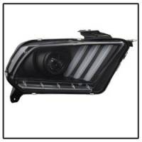 Spyder Auto - Spyder 10-13 Ford Mustang - Halogen - Projector Headlights - LED Signals -Black (PRO-YD-FM2010V2-BK) - Image 2