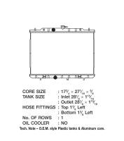 CSF Radiators - CSF 08-13 Nissan Rogue 2.5L OEM Plastic Radiator - Image 2