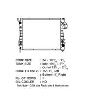 CSF Radiators - CSF 02-03 Dodge Ram 1500 5.9L OEM Plastic Radiator - Image 2