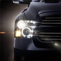 Spyder Auto - Spyder Dodge Ram 1500 09-14 Projector Headlights Halogen- CCFL Halo LED - Blk PRO-YD-DR09-CCFL-BK - Image 2