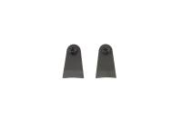 RIGID 18-21 Jeep Wrangler JL Cowl Mount Short Extension Arm Standoff Kit, Pair