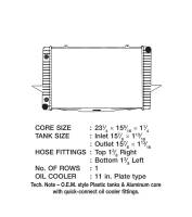 CSF Radiators - CSF 93-97 Volvo 850 2.4L OEM Plastic Radiator - Image 2