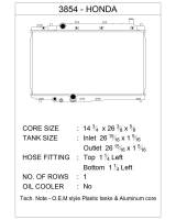 CSF Radiators - CSF 16-19 Honda HR-V 1.8L OEM Plastic Radiator - Image 2