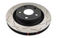 DBA 07-18 Jeep Wrangler (332mm Front Rotor) Front 4000 Series Slotted Rotor - Image 1