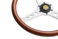 Momo - Momo Indy Steering Wheel 350 mm - Magoany Wood/Brshd Spokes - Image 4