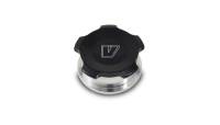 Vibrant Performance 2.75in OD Aluminum Weld Bungs w/ Anodized Black Aluminum Threaded Cap (incl. O-Ring) - Image 1