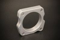 Torque Solution - Torque Solution Throttle Body Spacer (Silver): Acura TL 2004-2007 - Image 1