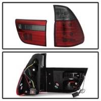 Spyder Auto - Spyder BMW E53 X5 00-06 4PCS Euro Style Tail Lights- Red Smoke ALT-YD-BE5300-RS - Image 2