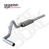 Diamond Eye Exhaust System Kit, 2004-2008 Ford 150 5.4L 3" Stainless Cat Back Single