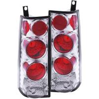 ANZO Headlights, Tail Lights and More  - ANZO 1996-2002 Gmc Savana Taillights Chrome - Image 1