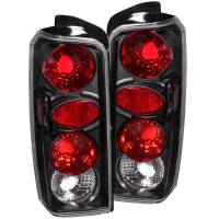 ANZO Headlights, Tail Lights and More  - ANZO 1997-2001 Jeep Cherokee Taillights Black - Image 1