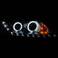 ANZO Headlights, Tail Lights and More  - ANZO 2011-2013 Kia Sorento Projector Headlights w/ Halo Chrome (CCFL) - Image 2