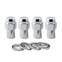 McGard - McGard Hex Lug Nut (Reg. Shank - .746in.) 1/2-20 / 13/16 Hex / 1.65in. Length (4-Pack) - Chrome - Image 2