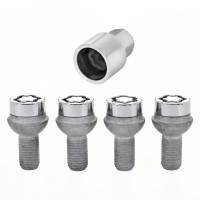 McGard - McGard Wheel Lock Bolt Set - 4pk. (Radius Seat) M12X1.5 / 17mm Hex / 20.6mm Shank Length - Chrome - Image 2