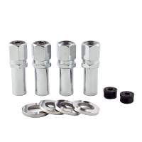 McGard - McGard Hex Lug Nut (Drag Racing X-Long Shank) 1/2-20 / 13/16 Hex / 2.475in. Length (4-Pack) - Chrome - Image 2