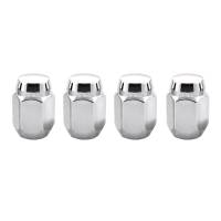 McGard - McGard Hex Lug Nut (Cone Seat) M12X1.25 / 13/16 Hex / 1.28in. Length (4-Pack) - Chrome - Image 2