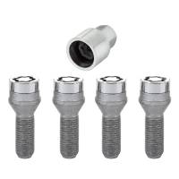 McGard - McGard Wheel Lock Bolt Set - 4pk. (Cone Seat) M12X1.25 / 19mm Hex / 29.1mm Shank Length - Chrome - Image 2