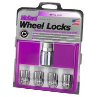 McGard - McGard Wheel Lock Nut Set - 4pk. (Cone Seat) M12X1.25 / 19mm & 21mm Dual Hex / 1.28in. L - Chrome - Image 1