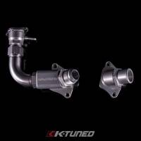 K-Tuned B16/B18C5 (Type R) Upper Coolant Housing w/ Filler Neck and 16AN and Hose End Fitting - Image 2