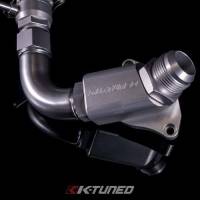 K-Tuned B16/B18C5 (Type R) Upper Coolant Housing w/ Filler Neck and 16AN and Hose End Fitting - Image 4