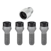 McGard - McGard Wheel Lock Bolt Set - 4pk. (Cone Seat) M14X1.5 / 17mm Hex / 31.0mm Shank Length - Black - Image 2