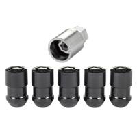 McGard - McGard Wheel Lock Nut Set - 5pk. (Cone Seat) 1/2-20 / 3/4 &13/16 Dual Hex / 1.46in. Length - Black - Image 2