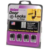 McGard 07-17 Jeep Wangler JK / Unlimited JK 4-Door Lock Set - (4 Locks)