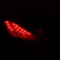 ANZO Headlights, Tail Lights and More  - ANZO 2010-2013 Hyundai Genesis LED Taillights Red/Clear - Image 2