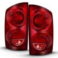 ANZO Headlights, Tail Lights and More  - ANZO 2007-2009 Dodge Ram 1500 Tail Light Red Lens (OE) - Image 2