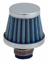 Spectre Breather Filter 10mm Flange / 2in. OD / 1-3/4in. Height - Blue - Image 1