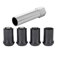 McGard - McGard Wheel Lock Nut Set - 4pk. (Tuner / Cone Seat) M12X1.5 / 13/16 Hex / 1.24in. Length - Black - Image 2