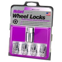 McGard - McGard Wheel Lock Nut Set - 4pk. (Cone Seat) 1/2-20 / 3/4 & 13/16 Dual Hex / 1.46in. Length - Chrome - Image 1