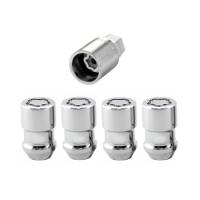 McGard - McGard Wheel Lock Nut Set - 4pk. (Cone Seat) 1/2-20 / 3/4 & 13/16 Dual Hex / 1.46in. Length - Chrome - Image 2