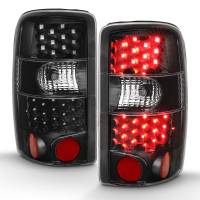 ANZO Headlights, Tail Lights and More  - ANZO 2000-2006 Chevrolet Tahoe Led Taillights Black/Clear - Image 2