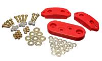 Energy Suspension - Energy Suspension 61-73 VW Beetle/70-73 Super Beetle Red Motor and Trans Mount Bushings (Inc H/W) - Image 1