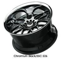 XXR Wheels - XXR Wheel Rim 526 20X9 5x114.3/5x120 ET35 73.1CB Chromium Black / SSC - Image 2