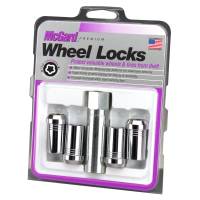 McGard - McGard Wheel Lock Nut Set - 4pk. (Tuner / Cone Seat) M14X1.5 / 22mm Hex / 1.648in. Length - Chrome - Image 1