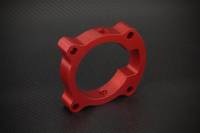 Torque Solution - Torque Solution Throttle Body Spacer (Red): Hyundai Genesis Coupe 2.0T 10-12 - Image 1