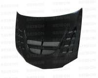 Seibon Carbon - Seibon CWII-style carbon fiber hood for 2003-2007 Mitsubishi Lancer EVO - Image 1