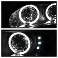 Spyder Auto - Spyder Chevy Camaro 98-02 Projector Headlights LED Halo LED Blk Smke - Low H1 PRO-YD-CCAM98-HL-BSM - Image 2