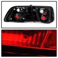 Spyder Auto - Spyder Honda Civic 96-00 2Dr Crystal Tail Lights Red Smoke ALT-YD-HC96-2D-CRY-RS - Image 2