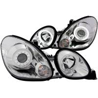 ANZO Headlights, Tail Lights and More  - ANZO 1998-2005 Lexus Gs300 Projector Headlights w/ Halo Chrome - Image 1