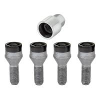 McGard - McGard Wheel Lock Bolt Set - 4pk. (Cone Seat) M12X1.5 / 17mm Hex / 25.5mm Shank Length - Black - Image 2