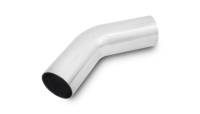 Vibrant Performance 2.75in O.D. Universal Aluminum Tubing (45 degree bend) - Polished - Image 1