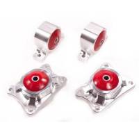 Innovative Mounts - Innovative 00-09 Honda S2000 F-Series Silver Aluminum Mounts 75A Bushings Billet Rear Diff Mounts - Image 1