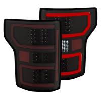 ANZO Headlights, Tail Lights and More  - ANZO 18-19 Ford F-150 LED Taillights Black - Image 2