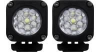 Rigid Industries - RIGID Ignite Back-Up Kit, Diffused Lens, Surface Mount, Black Housing, Pair - Image 1